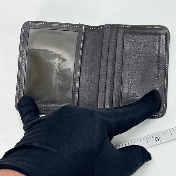 CELINE Macadam Card Holder Case Wallet Purse Brown Canvas - Picture 10 of 16